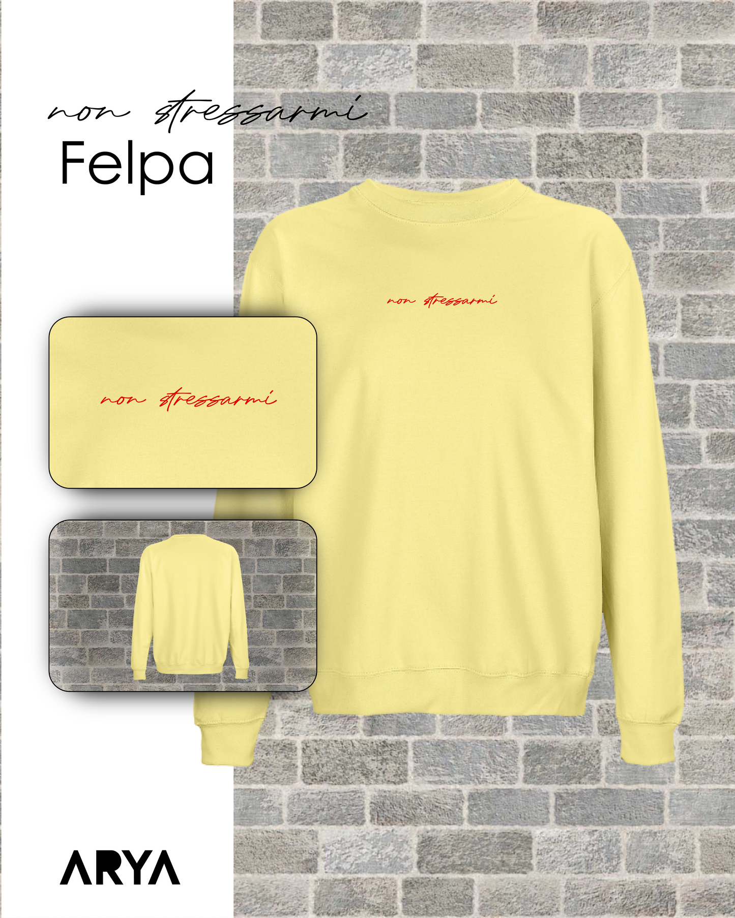 Sweatshirt NonStressarmi